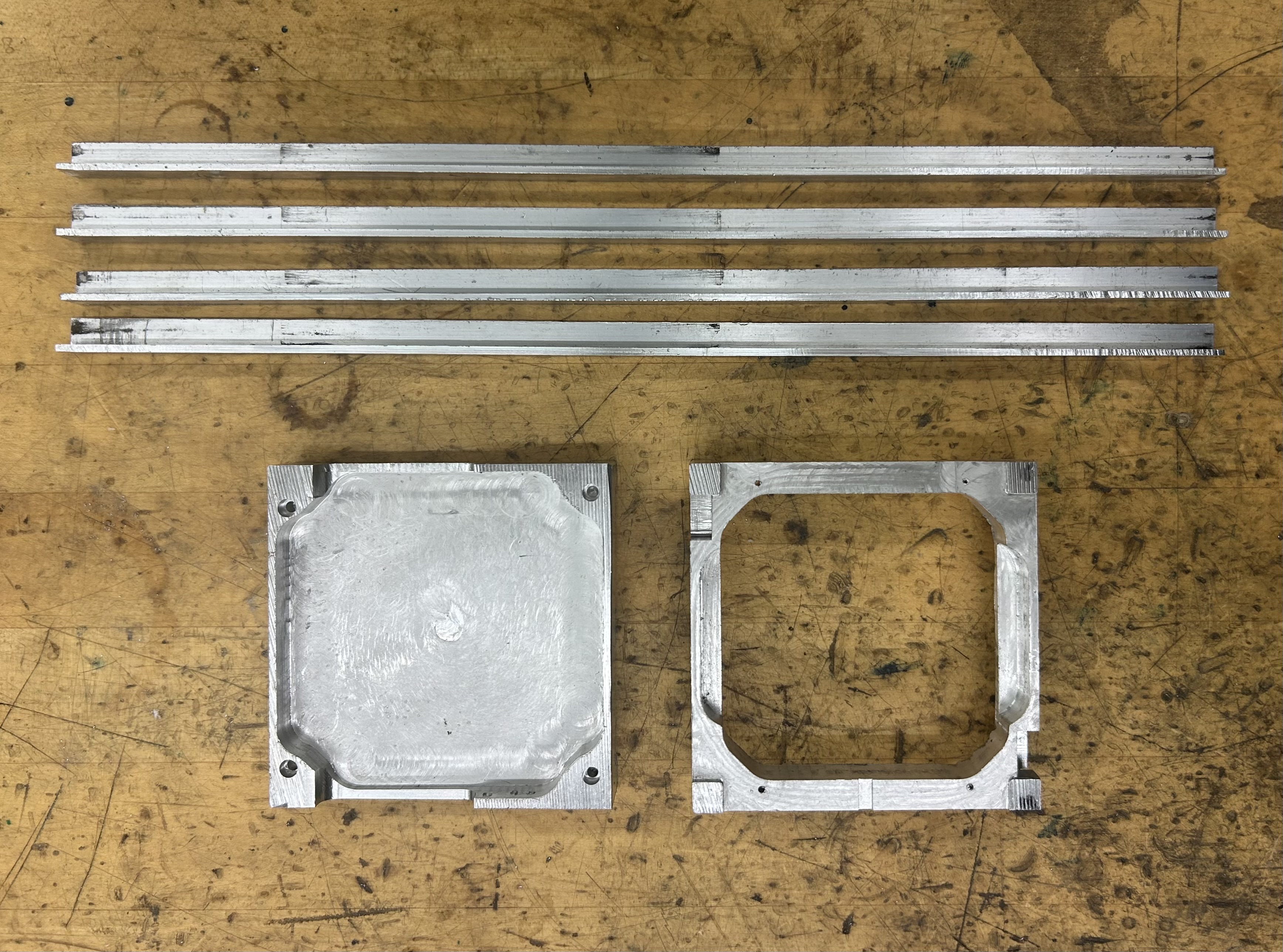 CNC frame components