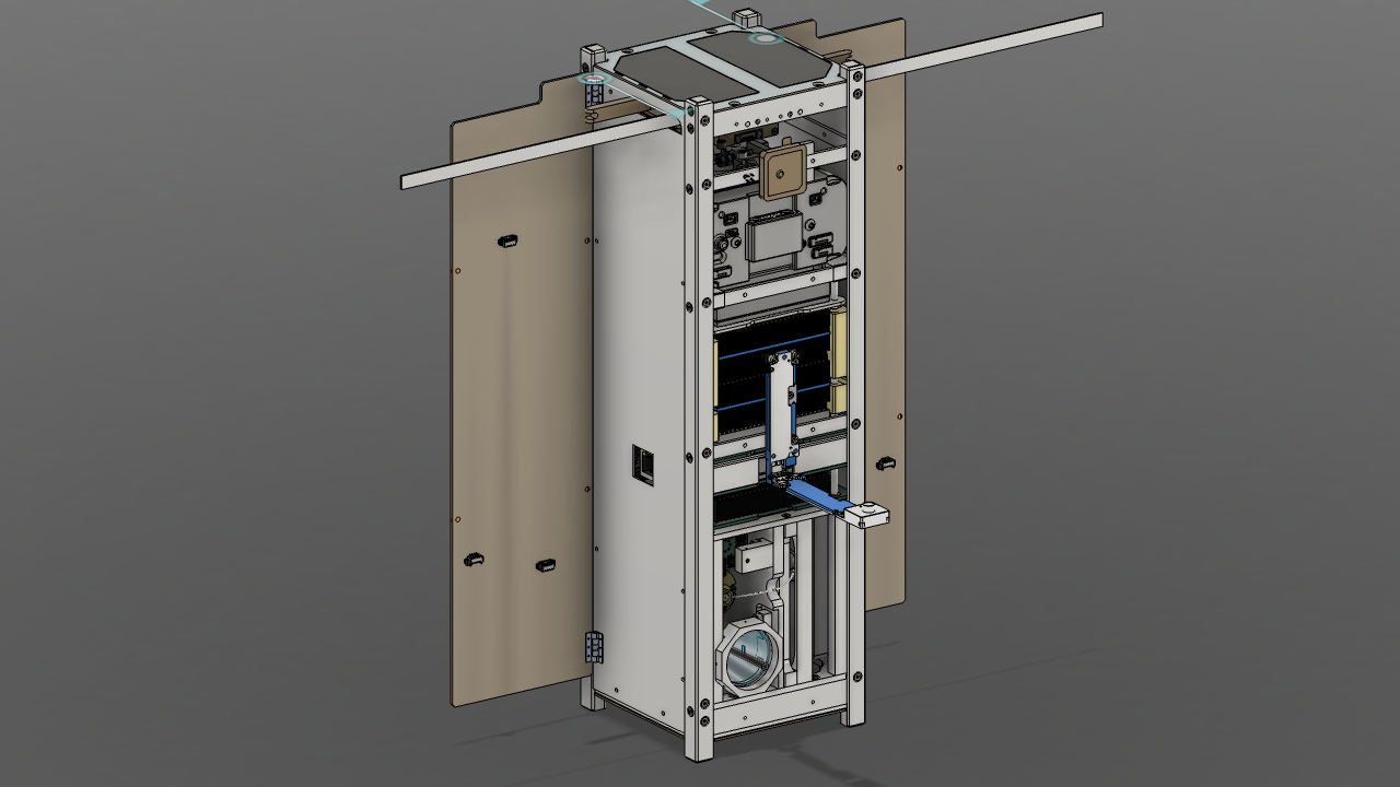 PULSE-A CubeSat structural model